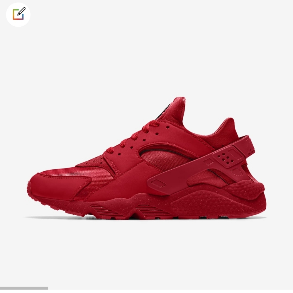 Unixe Nike Air Huarache size 6 color red